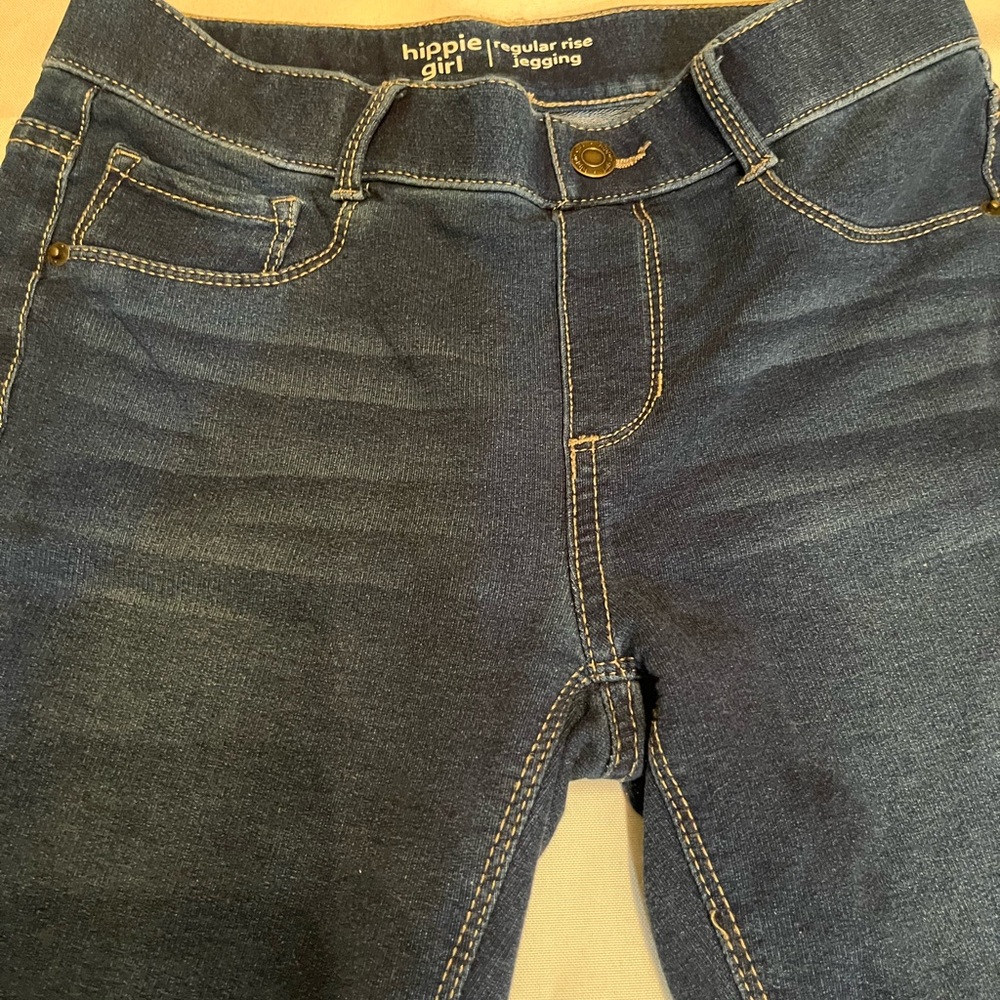 Hippie Girl, Children’s size 14, Regular Rise Jeggings